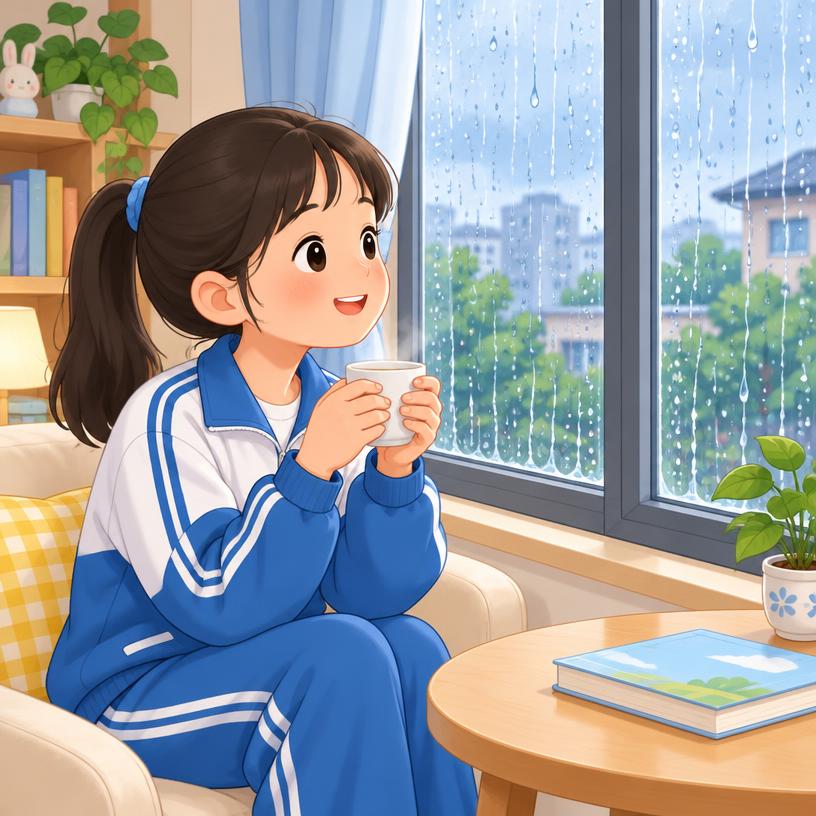 ภาพประกอบวันที่ฝนตก