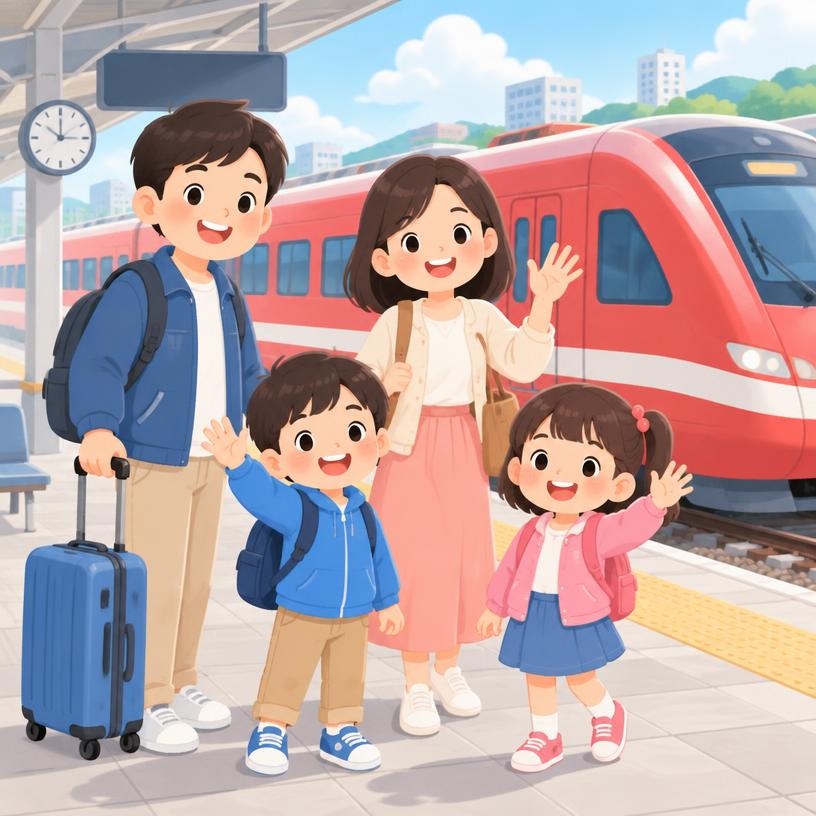 ภาพประกอบนั่งรถไฟไปเที่ยว